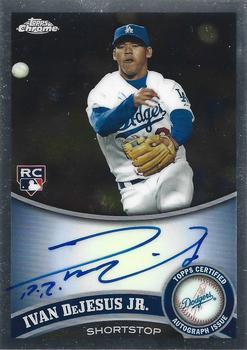 2011 Topps Chrome - Rookie Autographs #190 Ivan DeJesus Jr. Front