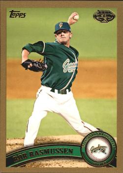 2011 Topps Pro Debut - Gold #229 Rob Rasmussen Front