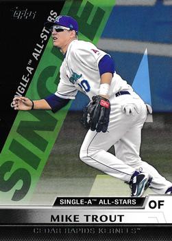 2011 Topps Pro Debut - Single-A All Stars #SA13 Mike Trout Front