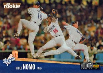 1996 Collector's Choice #180 Hideo Nomo Front