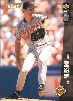 1996 Collector's Choice #465 Mike Mussina Front