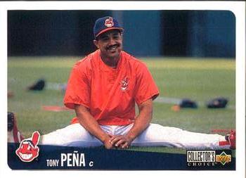 1996 Collector's Choice #527 Tony Pena Front