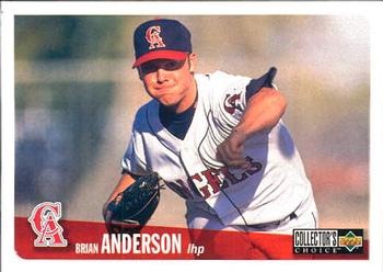1996 Collector's Choice #76 Brian Anderson Front