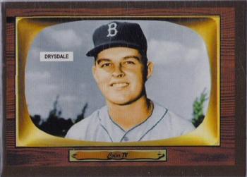 2010 Monarch Corona Color TV 1955 Extension Series #413 Don Drysdale Front