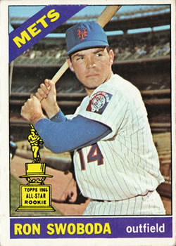 1966 Topps #35 Ron Swoboda Front