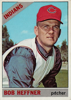 1966 Topps #432 Bob Heffner Front