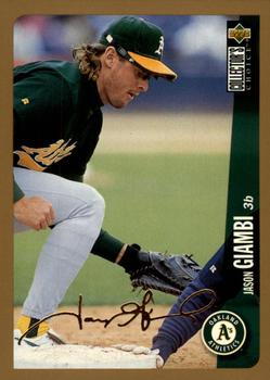 1996 Collector's Choice - Gold Signature #243 Jason Giambi Front