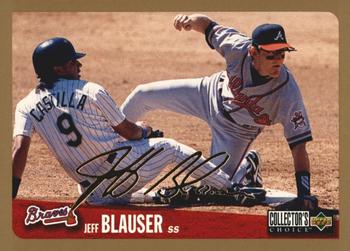 1996 Collector's Choice - Gold Signature #452 Jeff Blauser Front
