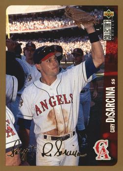 1996 Collector's Choice - Gold Signature #482 Gary DiSarcina Front