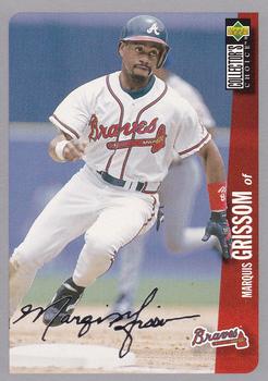 1996 Collector's Choice - Silver Signature #41 Marquis Grissom Front