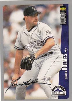 1996 Collector's Choice - Silver Signature #533 Darren Holmes Front