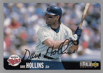 1996 Collector's Choice - Silver Signature #601 Dave Hollins Front