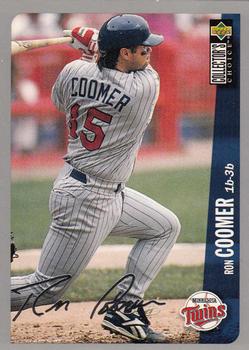 1996 Collector's Choice - Silver Signature #602 Ron Coomer Front