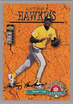 1996 Collector's Choice - Silver Signature #659 LaTroy Hawkins Front