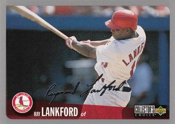 1996 Collector's Choice - Silver Signature #690 Ray Lankford Front