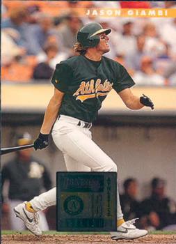 1996 Donruss #47 Jason Giambi Front