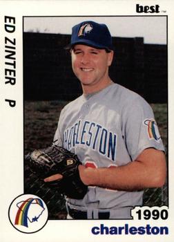 1990 Best Charleston Rainbows #23 Ed Zinter  Front