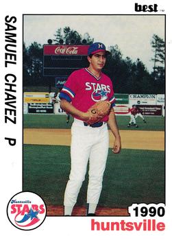 1990 Best Huntsville Stars #3 Samuel Chavez  Front