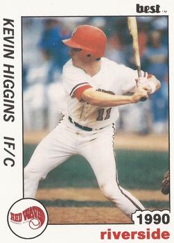 1990 Best Riverside Red Wave #13 Kevin Higgins  Front