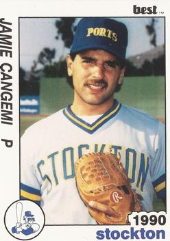 1990 Best Stockton Ports #21 Jamie Cangemi  Front