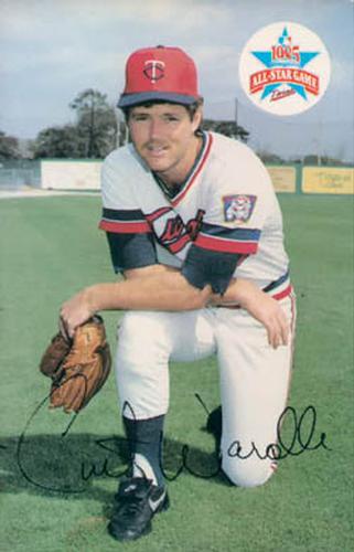 1985 Minnesota Twins Postcards #NNO Curt Wardle Front