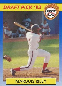 1992 Front Row Draft Picks #26 Marquis Riley Front