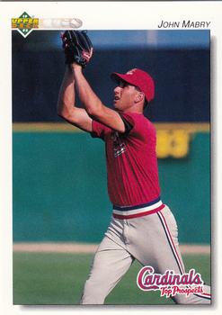 1992 Upper Deck Minor League #234 John Mabry Front