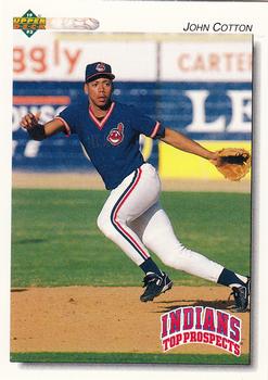 1992 Upper Deck Minor League #321 John Cotton Front