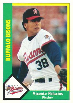 1990 CMC Buffalo Bisons #7 Vicente Palacios Front