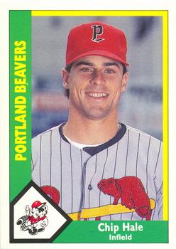 1990 CMC Portland Beavers #19 Chip Hale Front