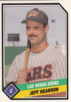 1989 CMC Las Vegas Stars #17 Jeff Hearron  Front