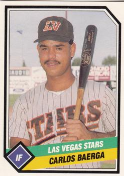 1989 CMC Las Vegas Stars #18 Carlos Baerga  Front