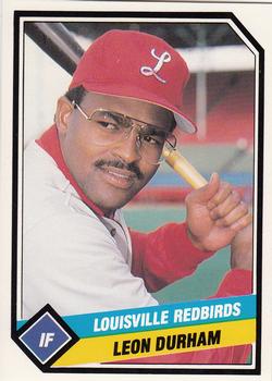 1989 CMC Louisville Redbirds #16 Leon Durham  Front