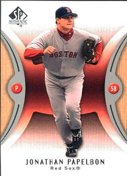 2007 SP Authentic #59 Jonathan Papelbon Front