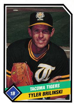 1989 CMC Tacoma Tigers #13 Tyler Brilinski  Front