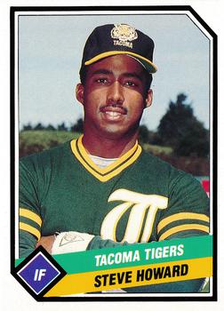 1989 CMC Tacoma Tigers #21 Steve Howard  Front