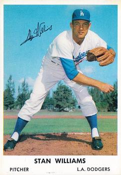 1962 Bell Brand Los Angeles Dodgers #40 Stan Williams Front