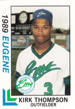 1989 Best Eugene Emeralds #10 Kirk Thompson  Front