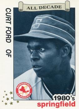 1990 Best Springfield Cardinals All Decade #30 Curt Ford  Front