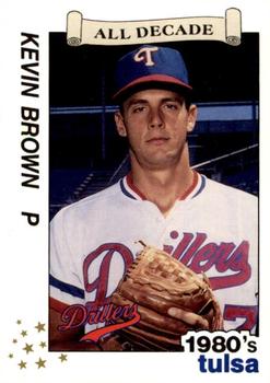 1990 Best Tulsa Drillers All Decade 1980's #32 Kevin Brown  Front