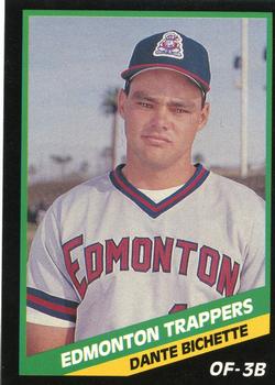 1988 CMC Edmonton Trappers #23 Dante Bichette Front
