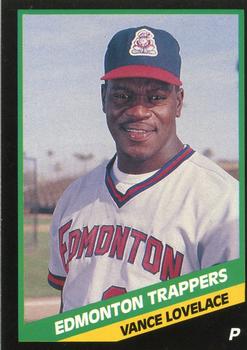 1988 CMC Edmonton Trappers #4 Vance Lovelace Front