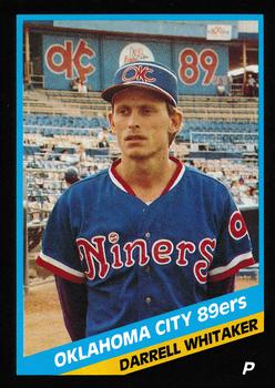 1988 CMC Oklahoma City 89ers #11 Darrell Whitaker Front