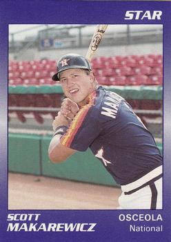 1990 Star Florida State League All-Stars #12 Scott Makarewicz Front