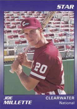 1990 Star Florida State League All-Stars #15 Joe Millette Front