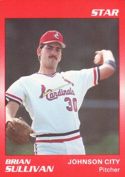 1990 Star Johnson City Cardinals #26 Brian Sullivan Front