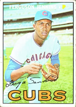 1967 Topps #333 Ferguson Jenkins Front