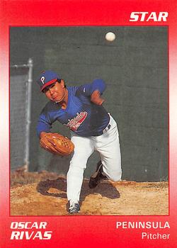 1990 Star Peninsula Pilots #17 Oscar Rivas Front