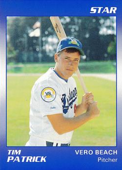 1990 Star Vero Beach Dodgers #21 Tim Patrick Front