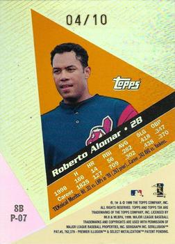 1999 Topps Tek - Pattern 07 Gold #8B Roberto Alomar Back